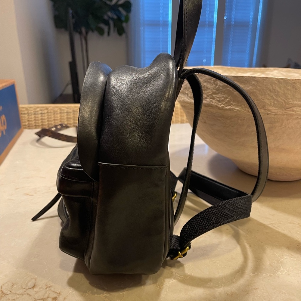 Madewell Mini Lorimer Backpack in Black - Picture 8 of 13